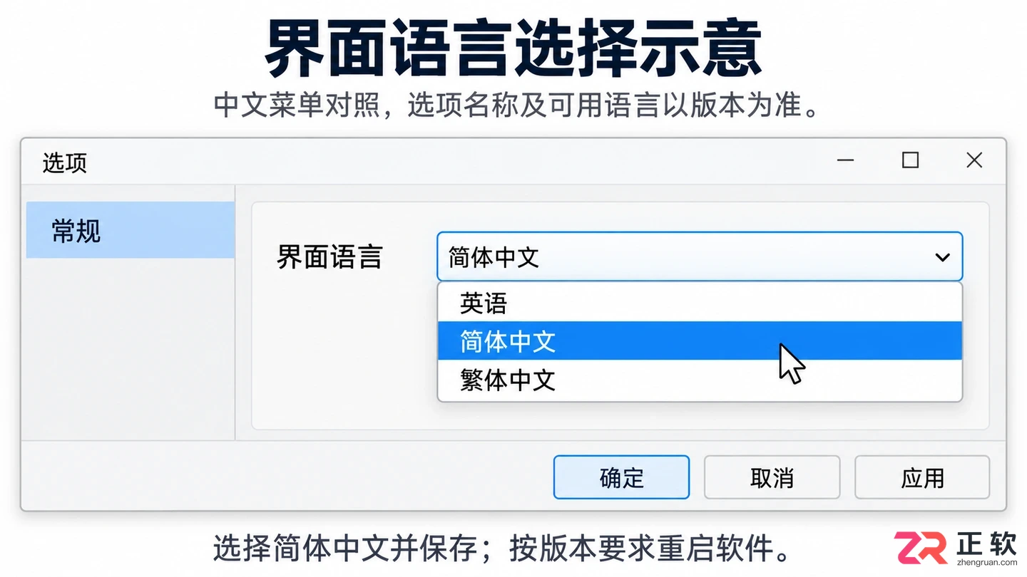 navicat如何设置中文版界面语言切换教程