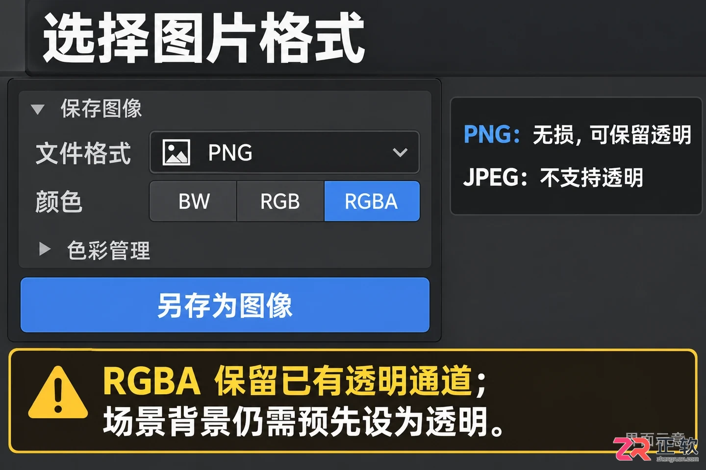 blender渲染完怎么保存图片到本地的操作教程