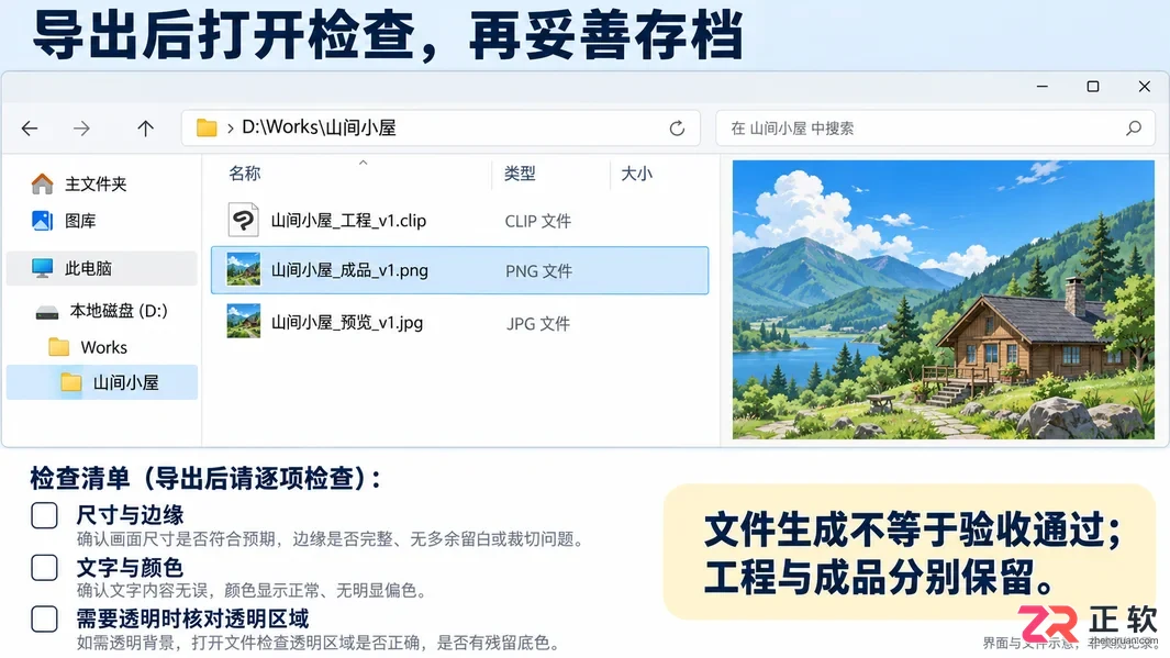 优动漫paint文件导出工具使用教程及导出方法