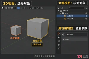 blender设置父级一边选择保持偏移量另一边不能了怎么回事