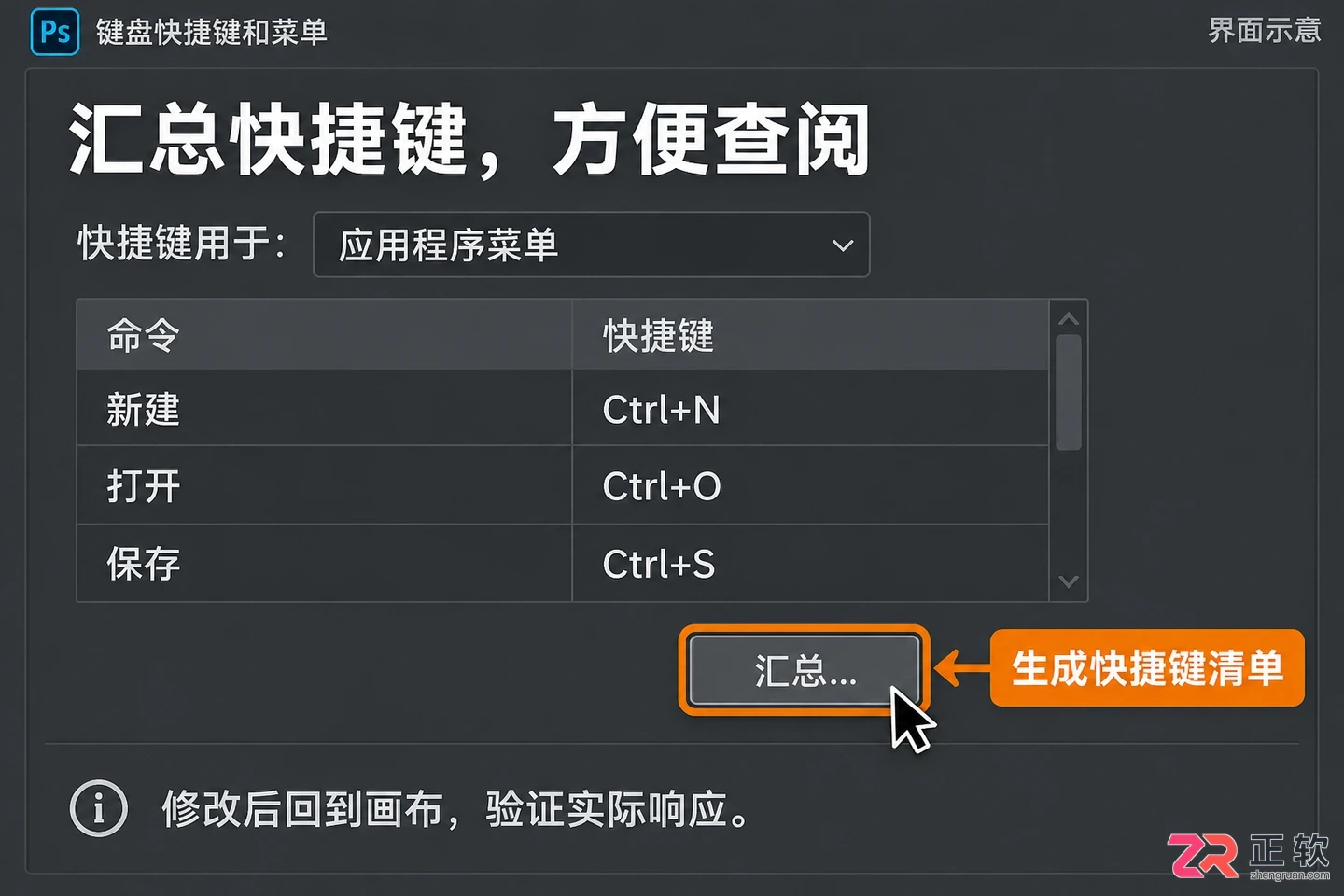 PS快捷键设置在哪打开