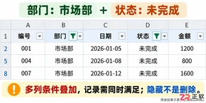 WPSOffice2023怎么给多列数据同时开启筛选