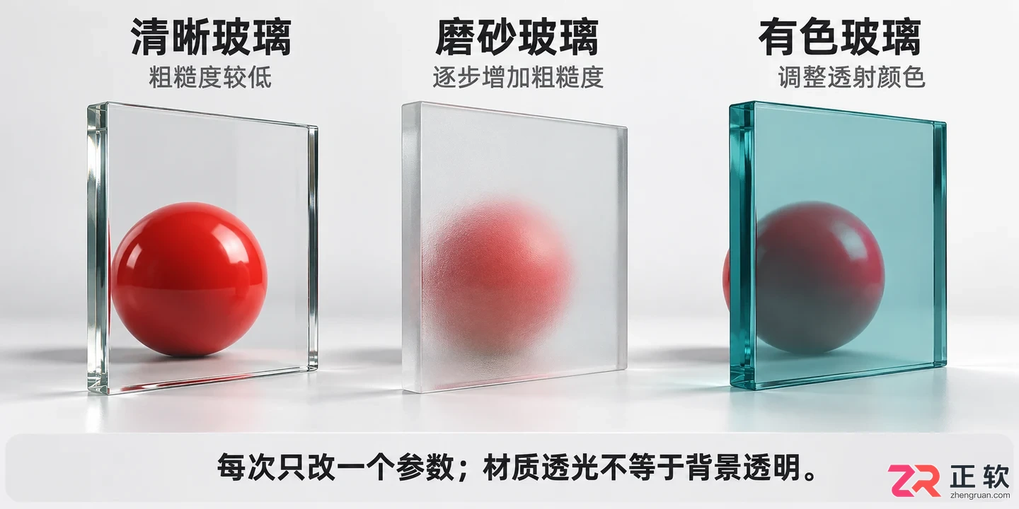 Maya透明材质怎么调