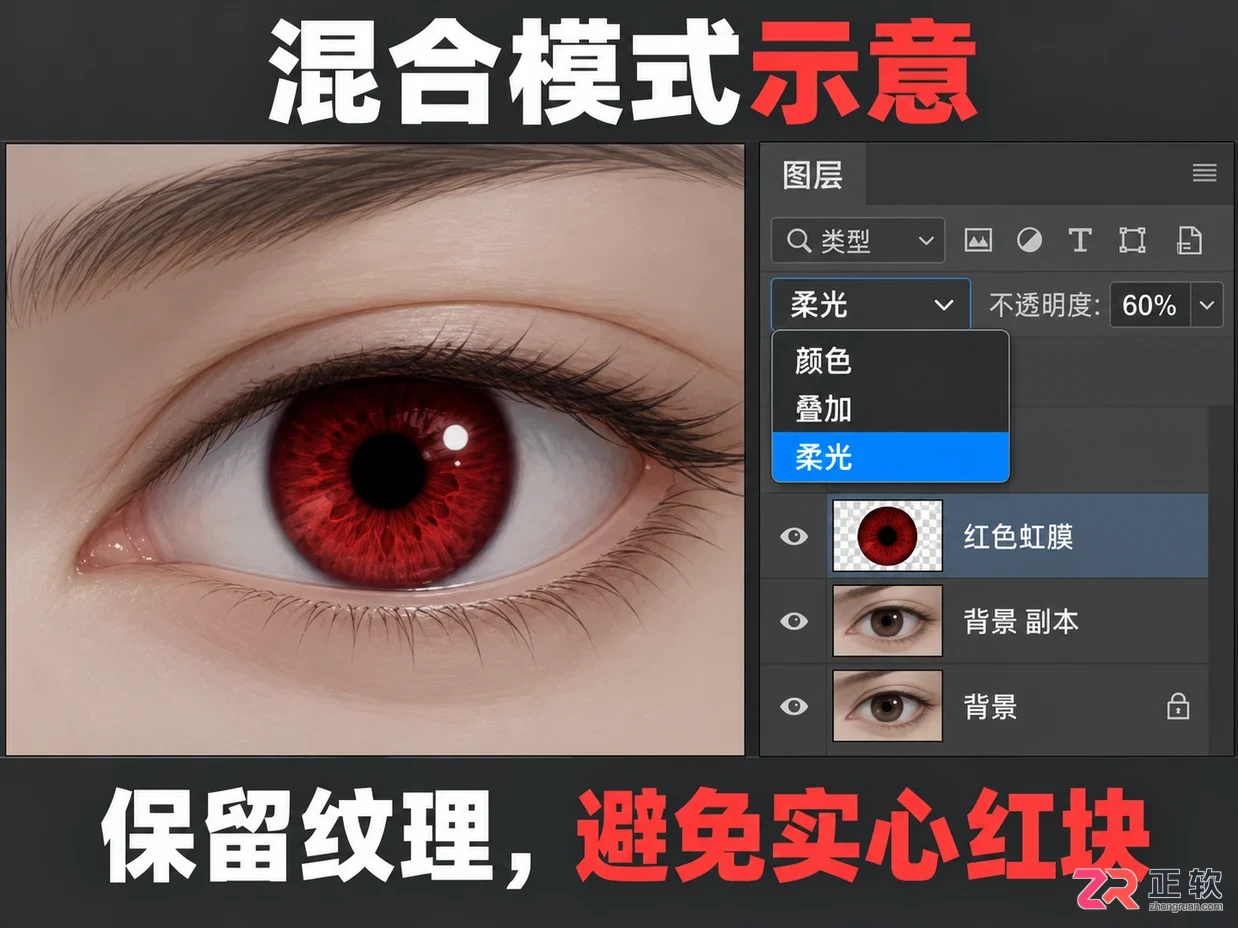 如何用photoshop制作红眼特效