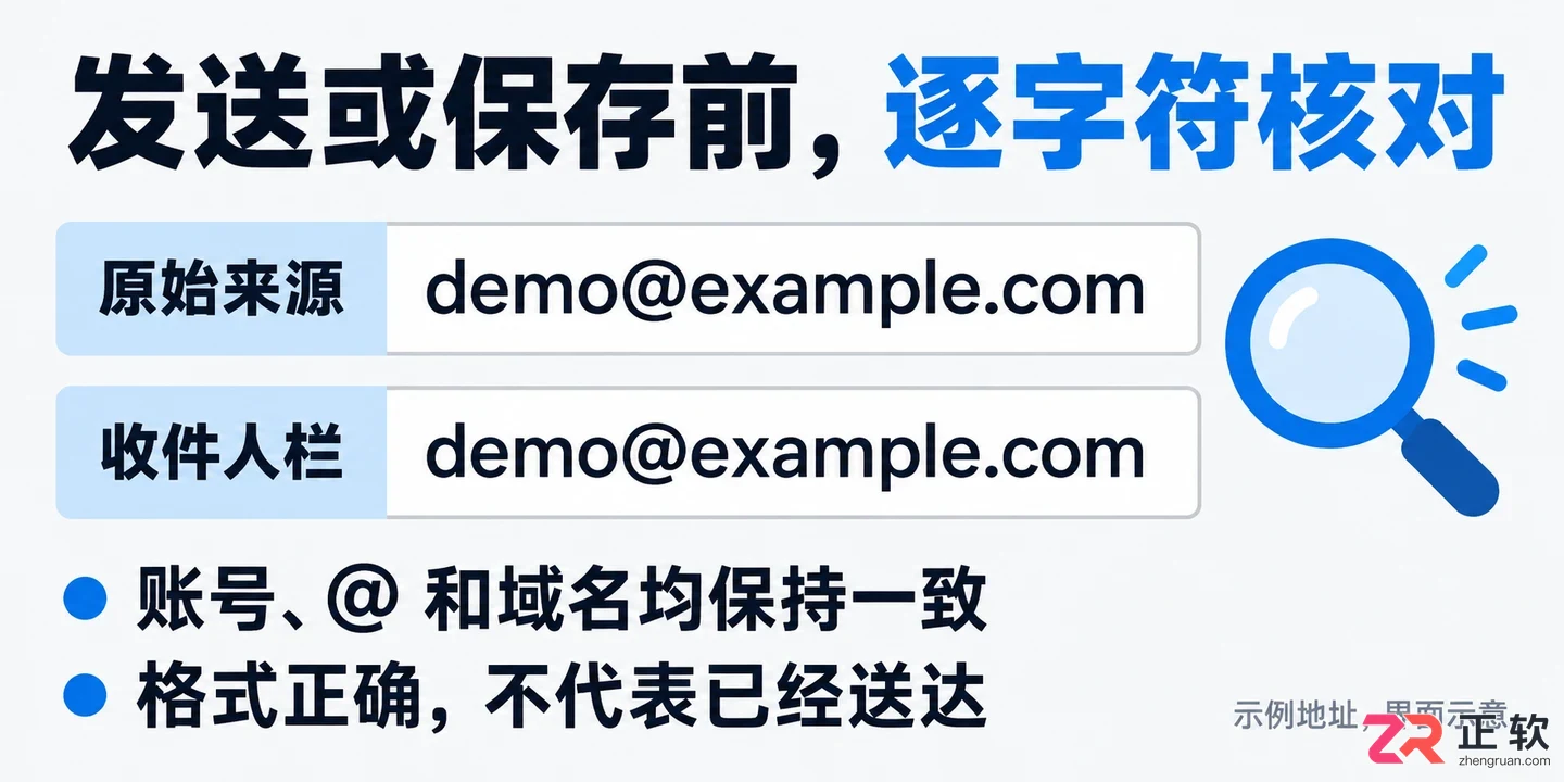 QQ邮箱格式复制粘贴时要注意什么