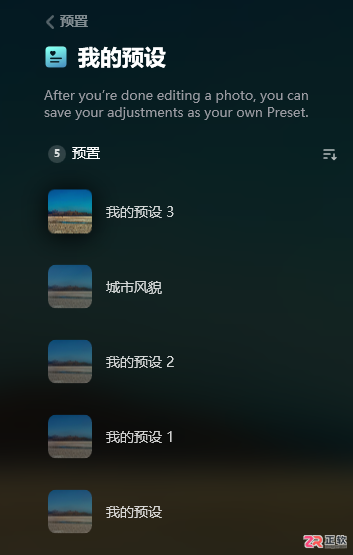 Luminar Neo直方图查看技巧与自定义预设保存方法