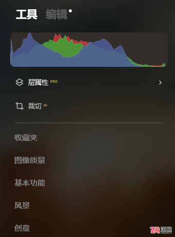Luminar Neo直方图查看技巧与自定义预设保存方法
