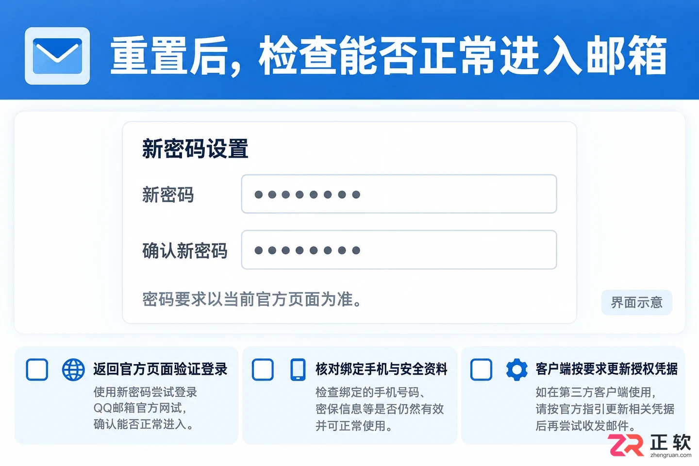 如何找回QQ邮箱独立密码