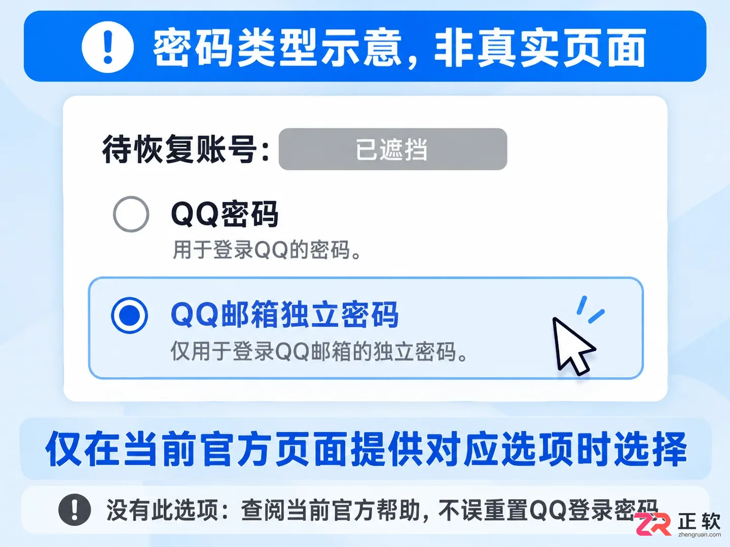 如何找回QQ邮箱独立密码
