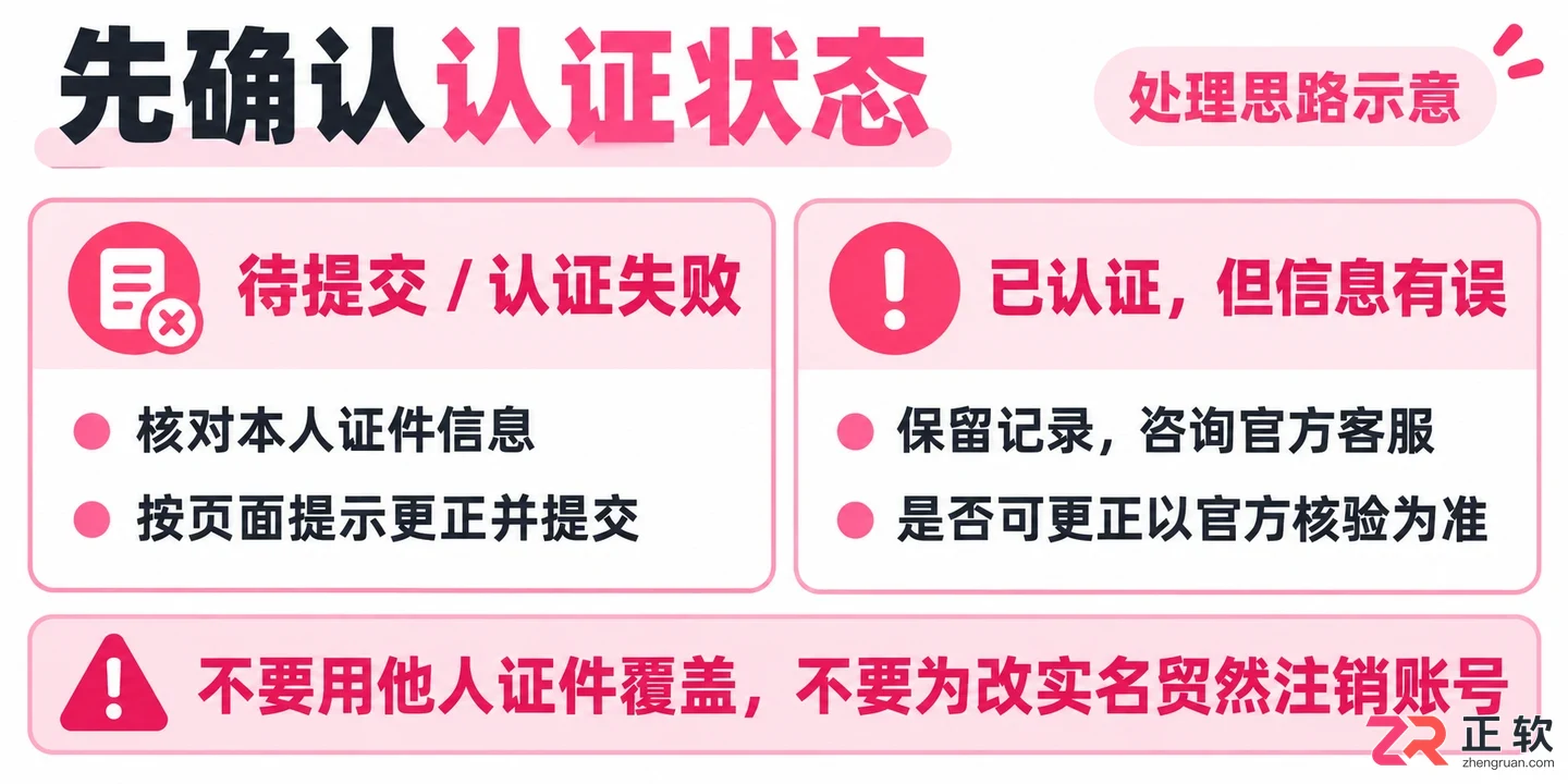 哔哩哔哩实名认证信息错误怎么修改