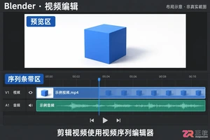 blender视频导入教程详细步骤图解指南