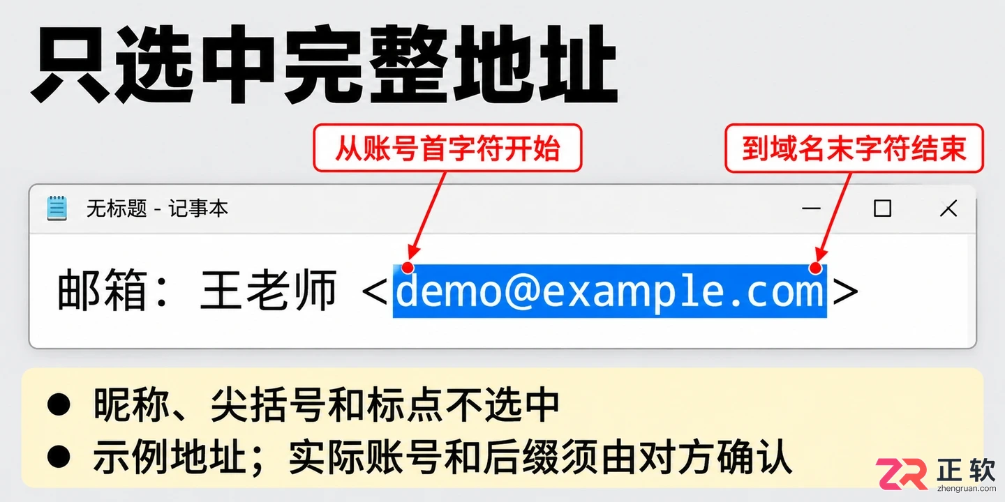 QQ邮箱格式复制粘贴时要注意什么