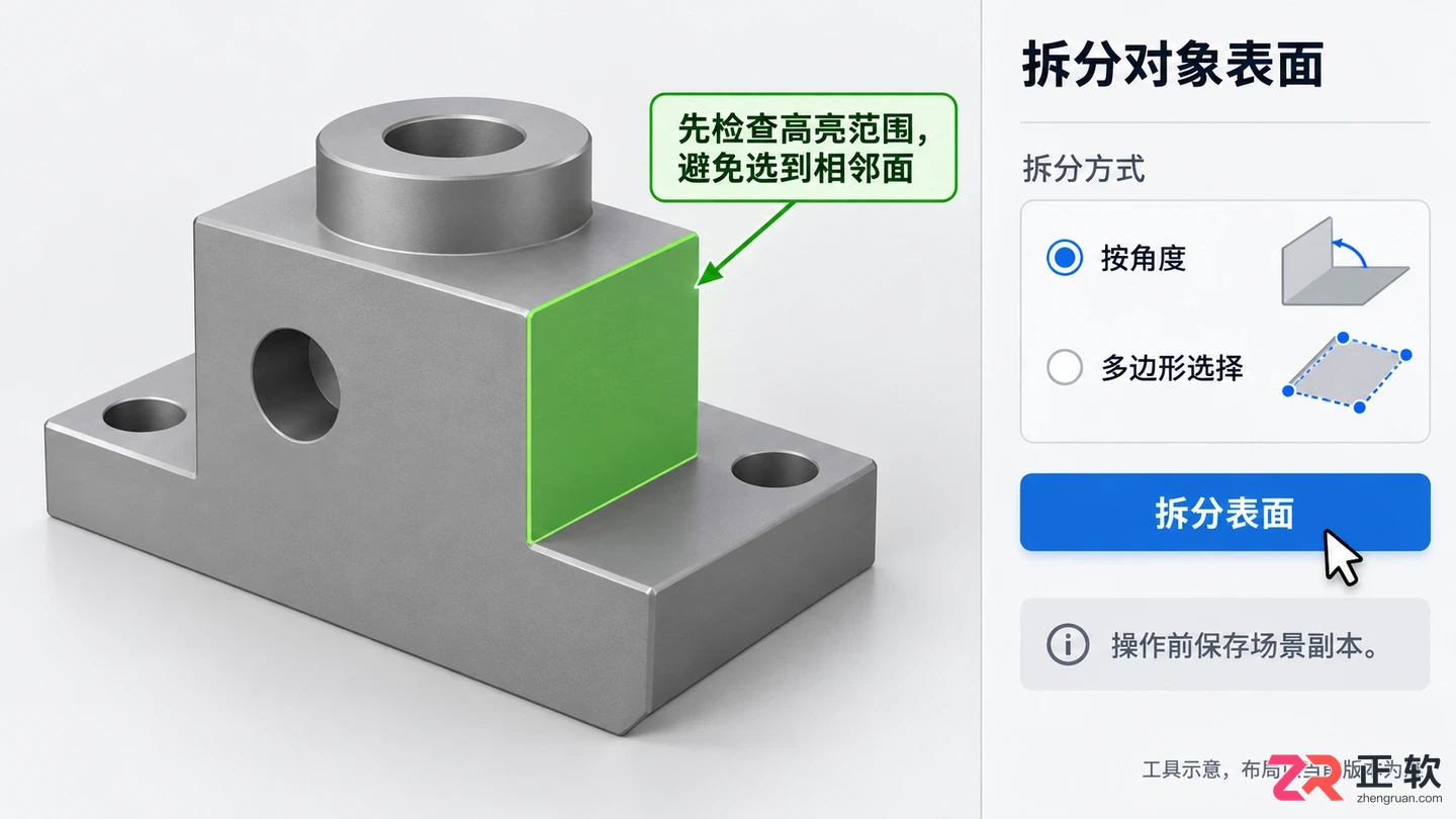 keyshot怎么单独渲染一个面 局部输出方法