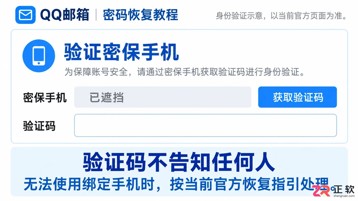 如何找回QQ邮箱独立密码