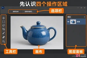 如何用Photoshop选择主体功能一键抠图