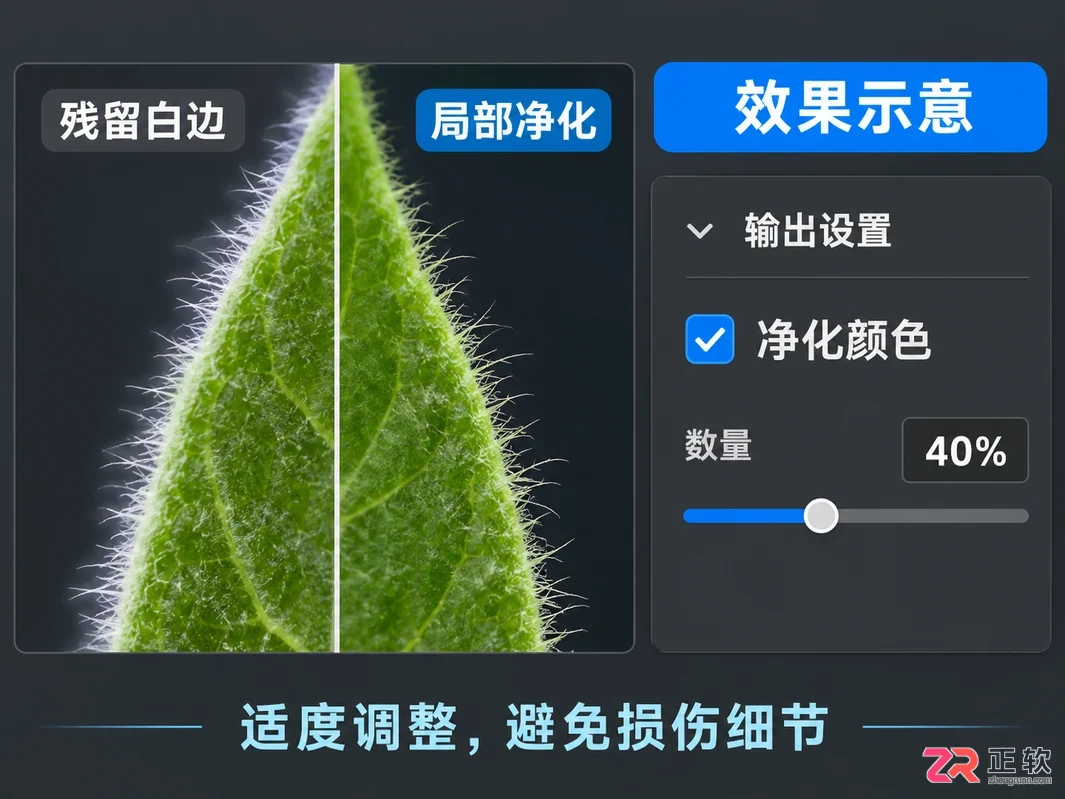 如何用Photoshop选择并遮住优化抠图边缘