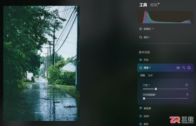 Luminar Neo修图指南：掌握光影层次与实现脸部对称的技巧