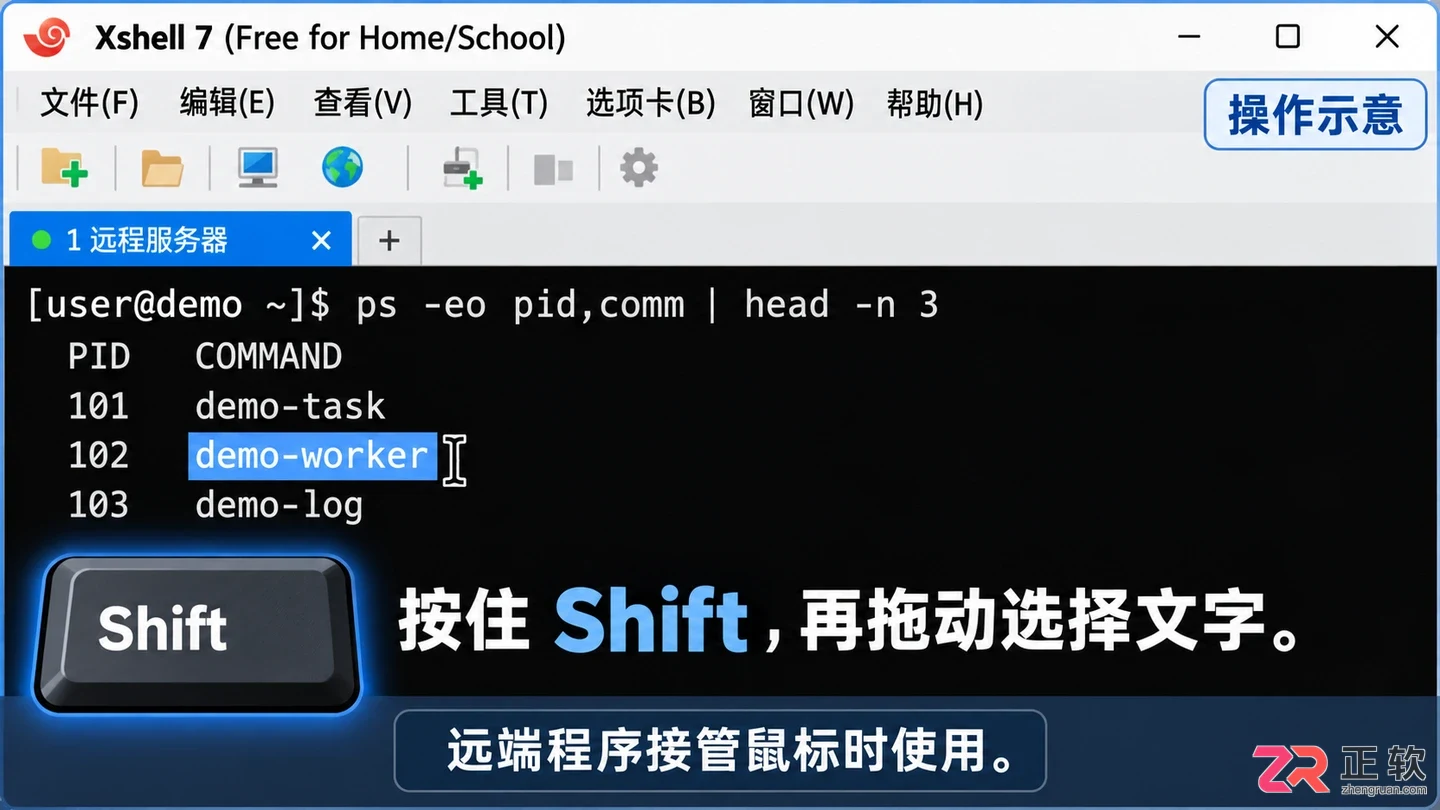 xshell怎么复制粘贴 快捷操作设置