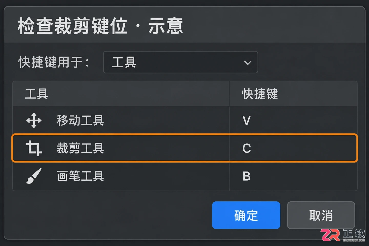 PS怎么用快捷键裁剪