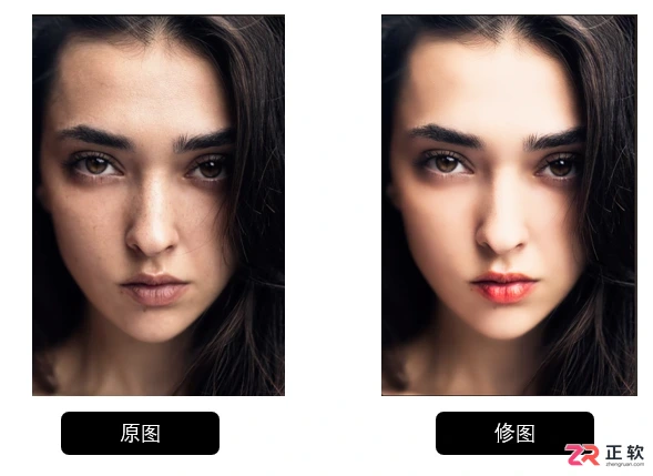 Luminar Neo人像精修指南:优化唇部细节与统一肤色技巧
