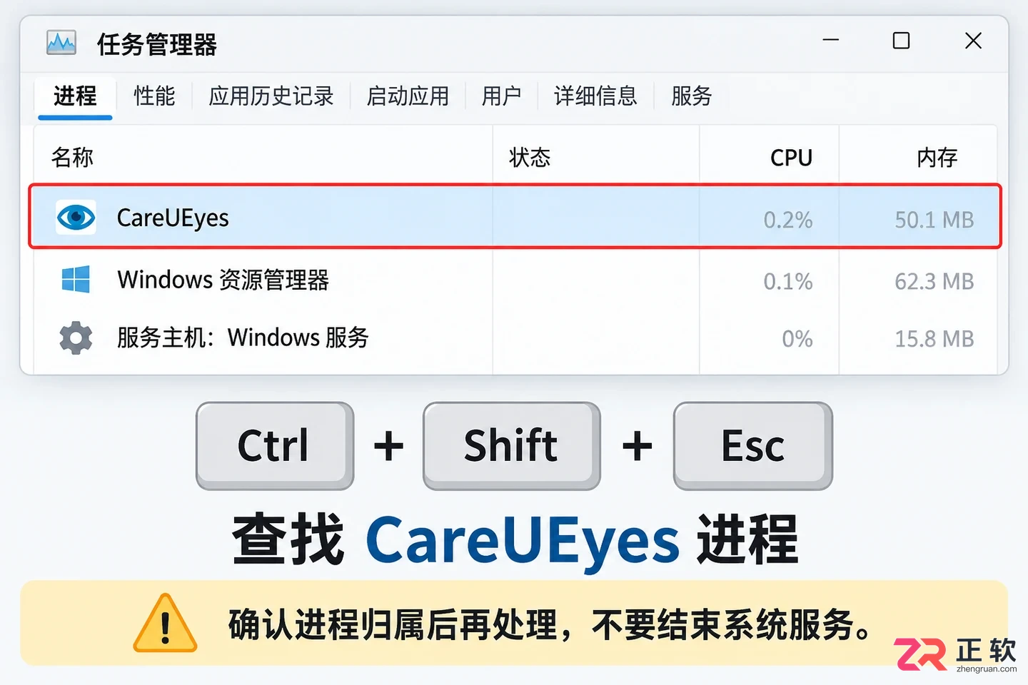 CareUEyes无法打开怎么办及解决方法教程