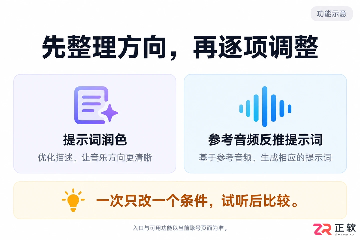 音述AI电音风格音乐制作参数配置教程