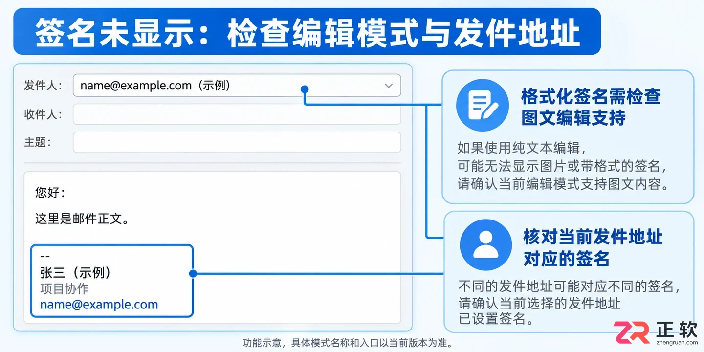 QQ邮箱如何设置邮件个性签名