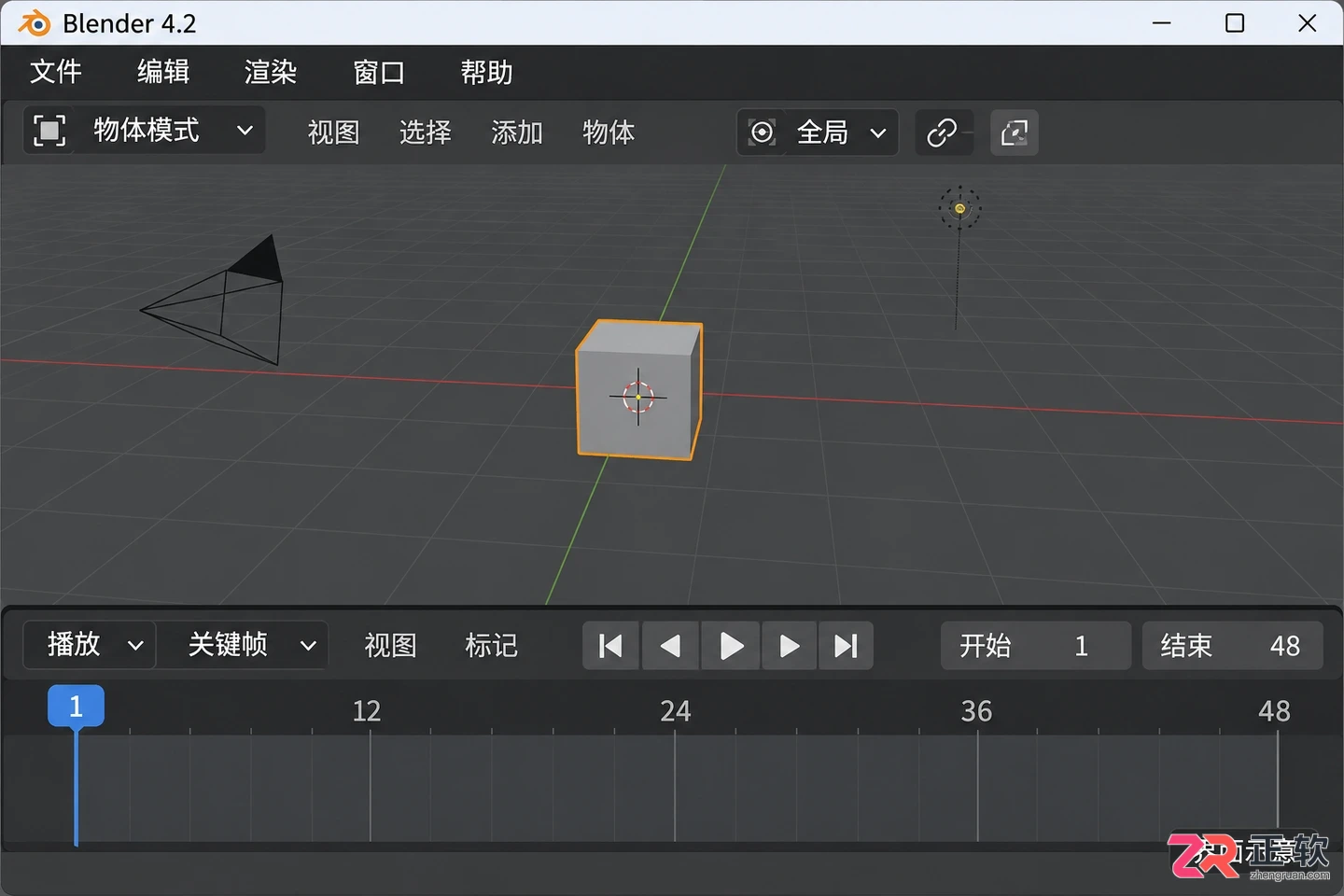 blender动画教程图文详解基础动画制作流程