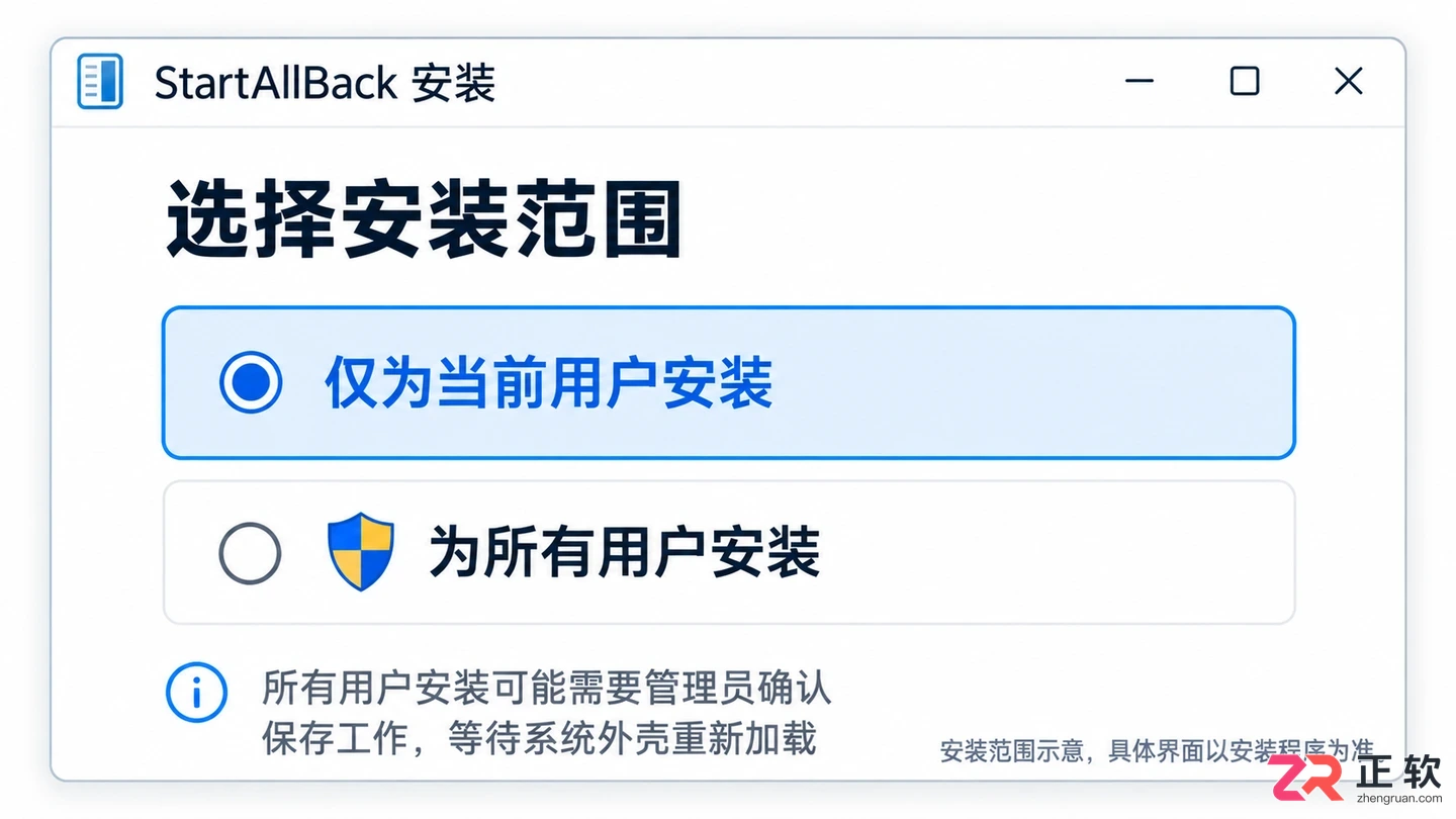 startallback中文设置下载安装与打开教程