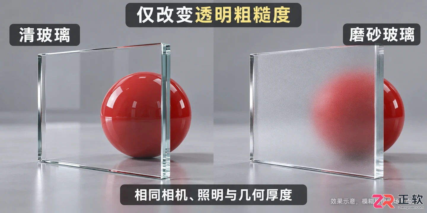 3dmax玻璃材质参数示例怎么操作