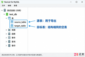 navicat for mysql 怎么导入导出数据