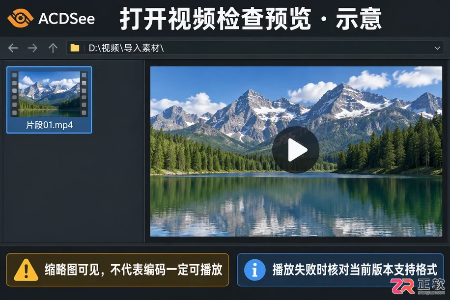 acdsee怎么导入视频文件到电脑的操作教程