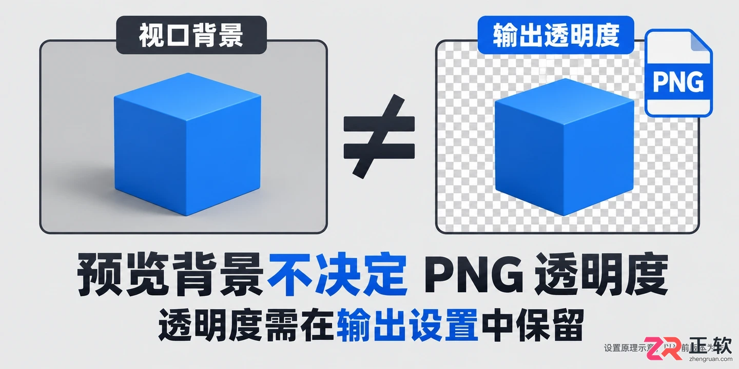 keyshot如何导出透明背景图片设置教程