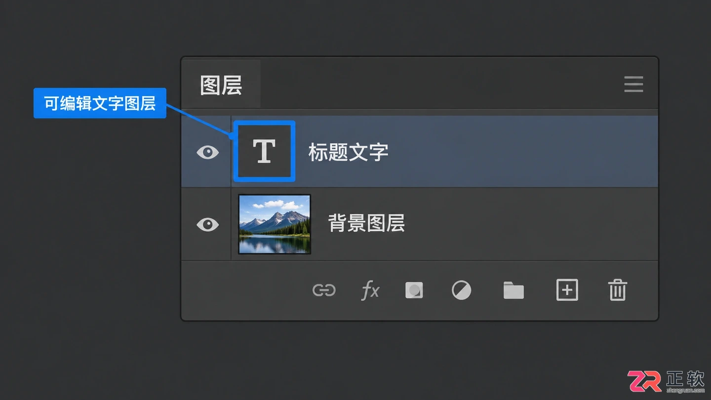 Photoshop图层菜单中没有转换文字图层选项怎么办?