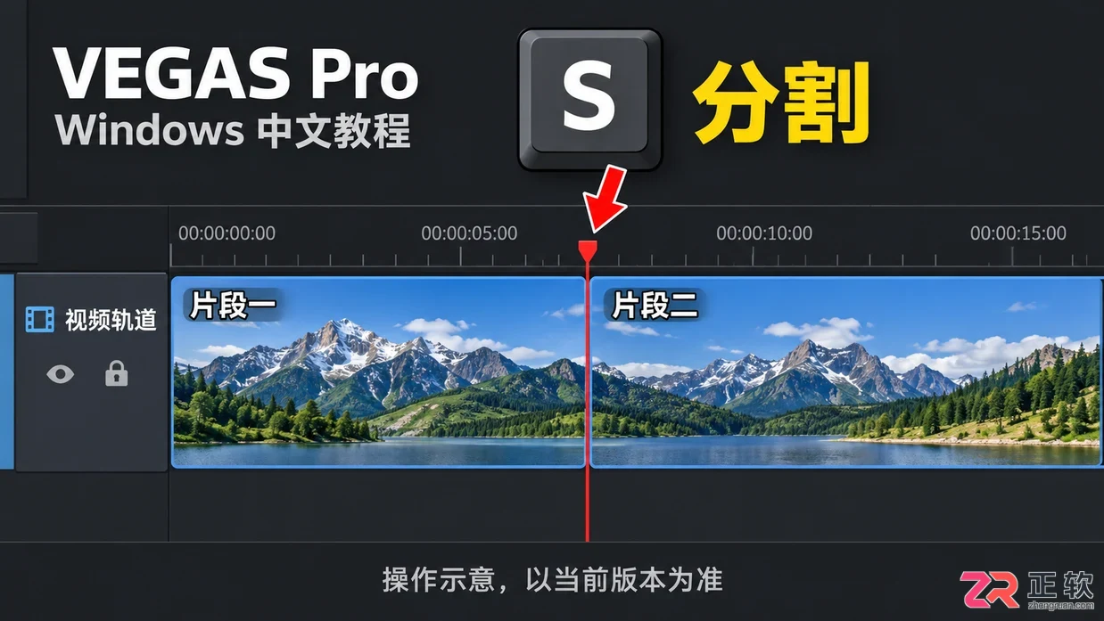 用vegas怎么剪视频教程简单易懂的入门操作步骤