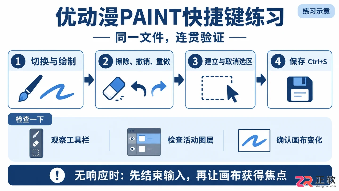 优动漫paint快捷键大全常用操作与按键设置教程