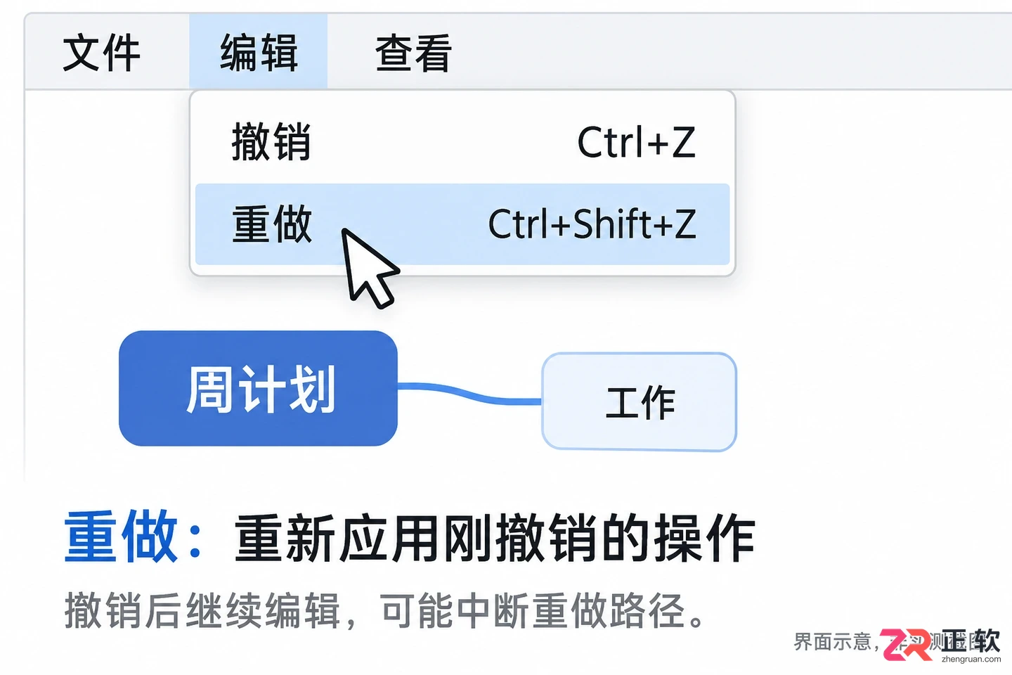 xmind怎么撤回 快捷键操作技巧