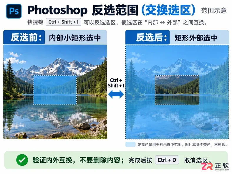 PS反选快捷键没反应怎么办