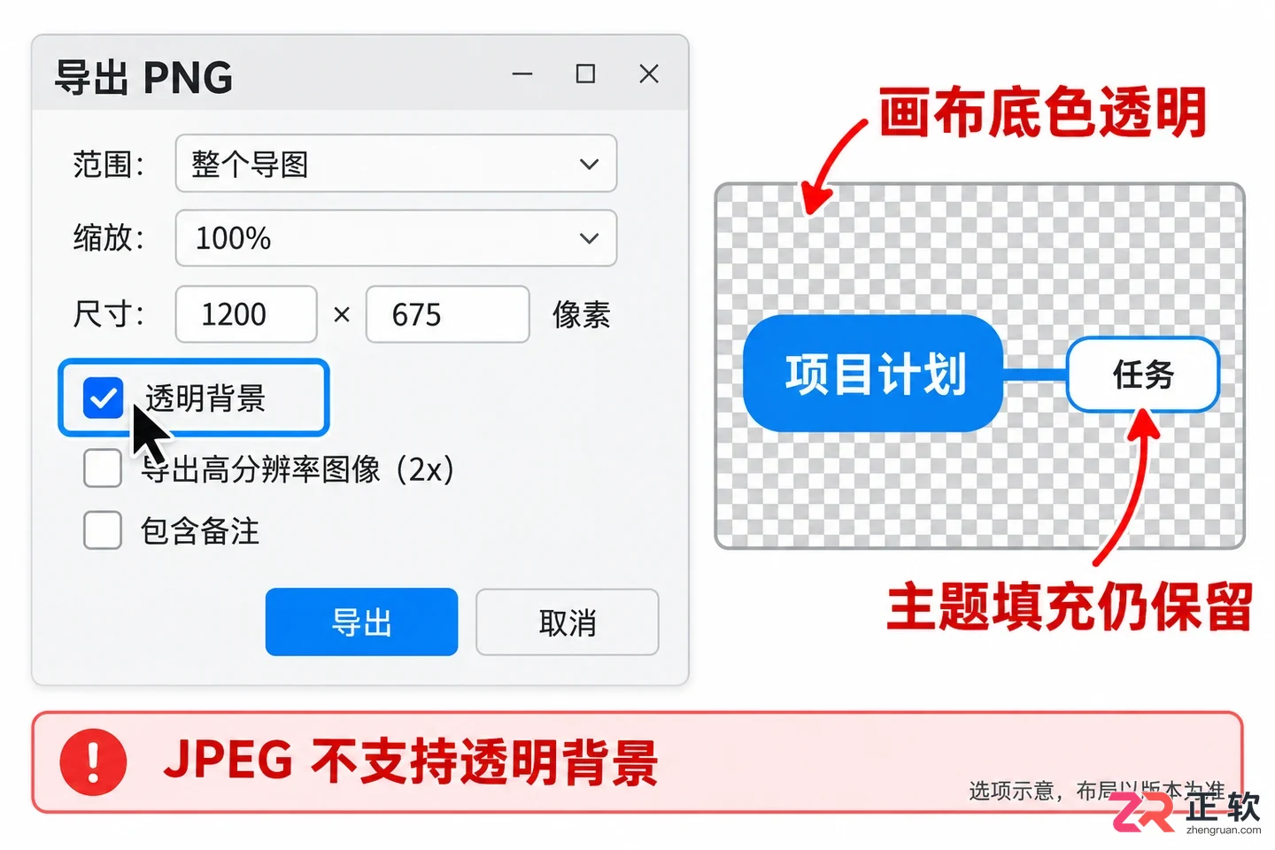 xmind怎么导出为图片 格式选择方法