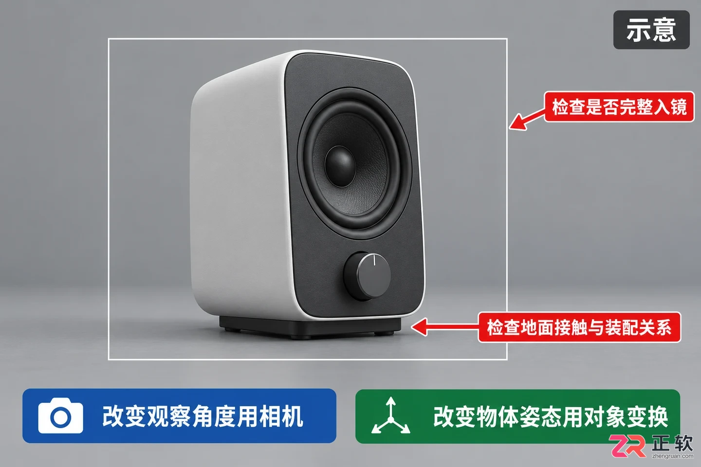 keyshot怎么旋转物体 方向控制技巧