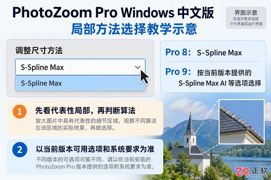 photozoom怎么用 新手入门技巧