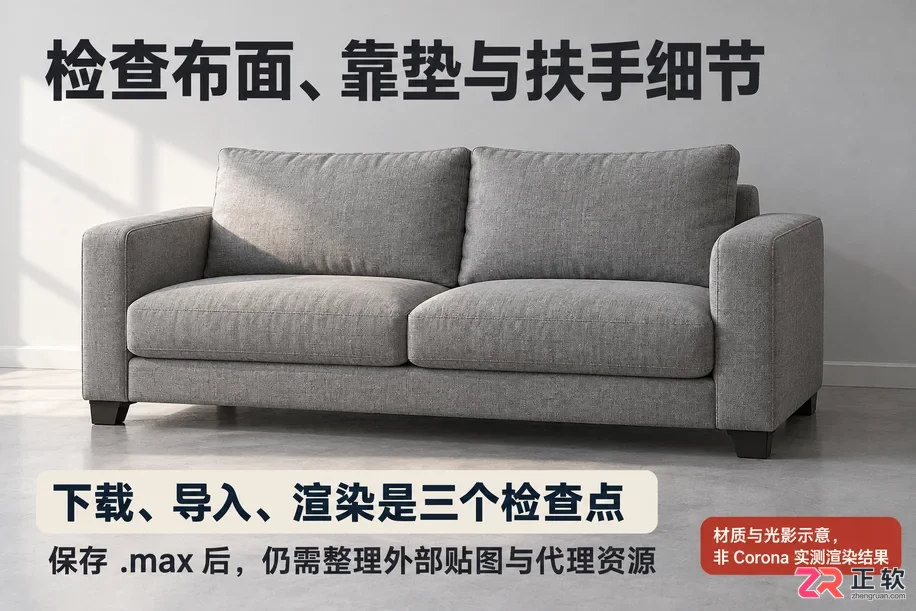 3dmax沙发建模资源怎么下载
