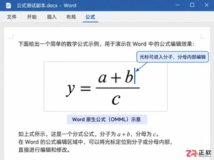 word 公式 转换 mathtype失败