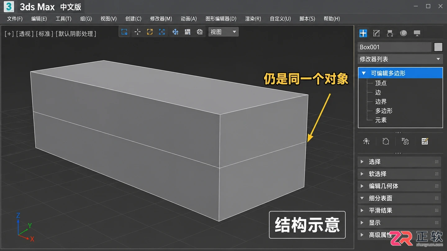 3DMax中Ctrl Shift E有什么用