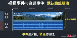 vegas怎么单独操作音频 音轨编辑技巧