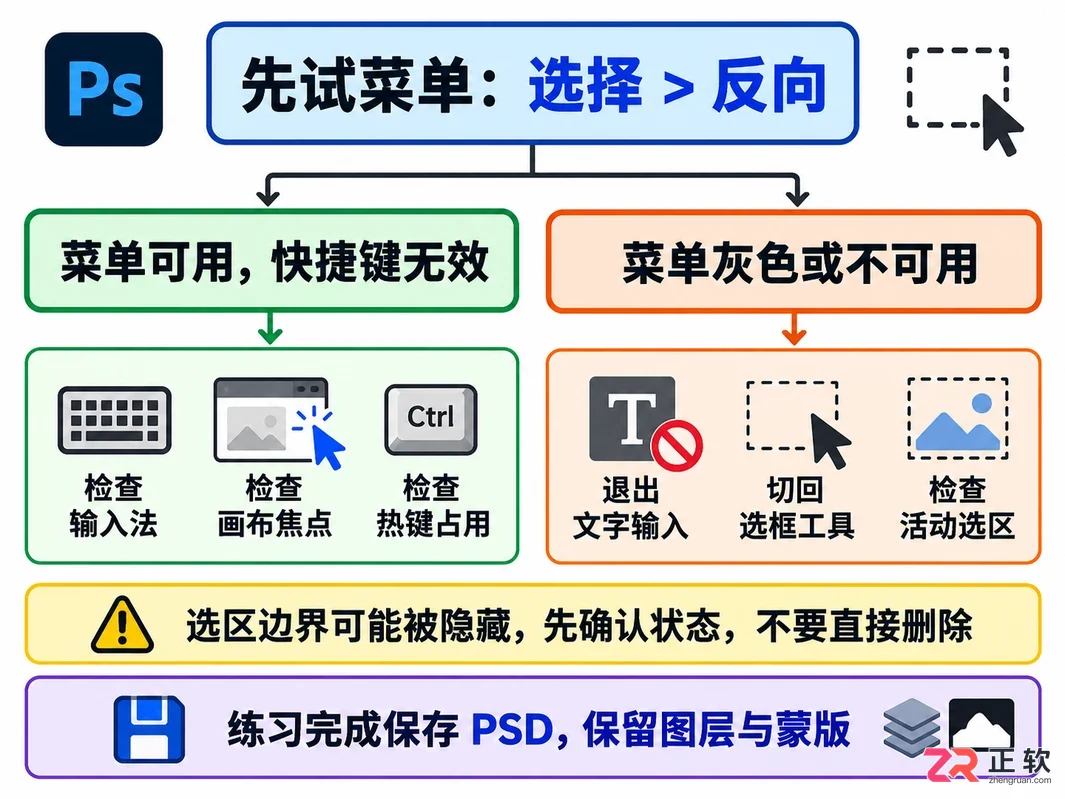 PS反选键是哪个
