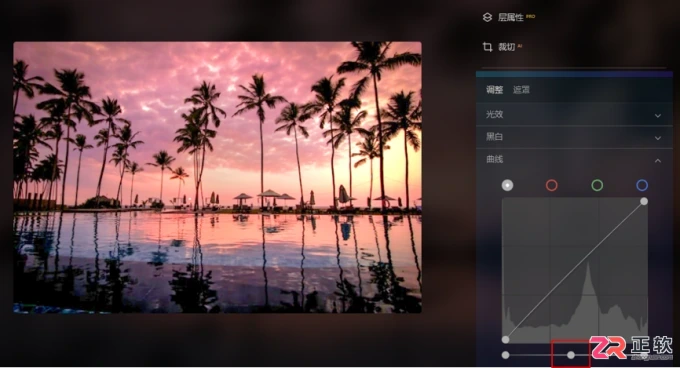 Luminar Neo修复日落曝光不足与阴天替换晚霞教程
