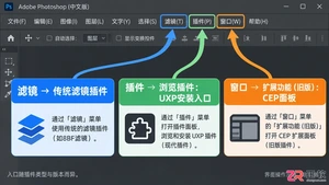PS插件怎么用