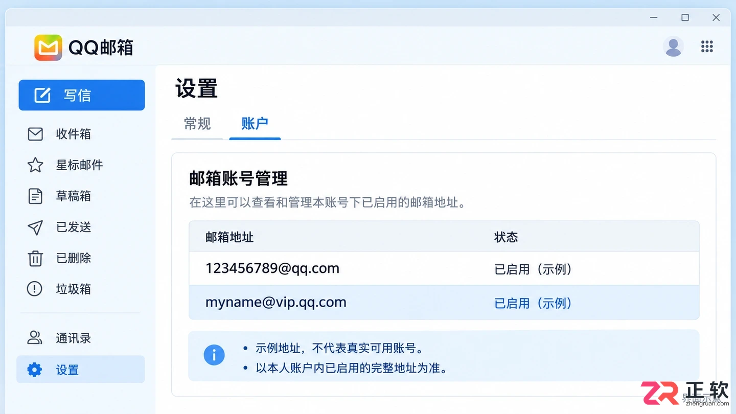 QQ邮箱vip地址格式如何表示