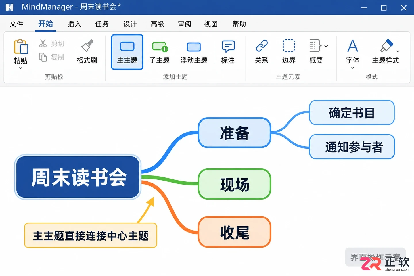 mindmanager怎么用 新手入门步骤